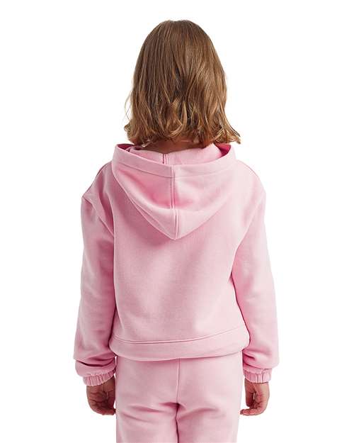 Youth Maria Hooded Sweatshirt - Light Pink