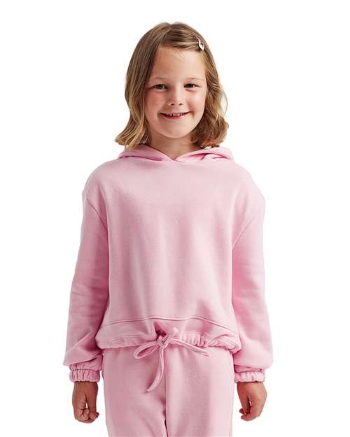 Youth Maria Hooded Sweatshirt - Light Pink
