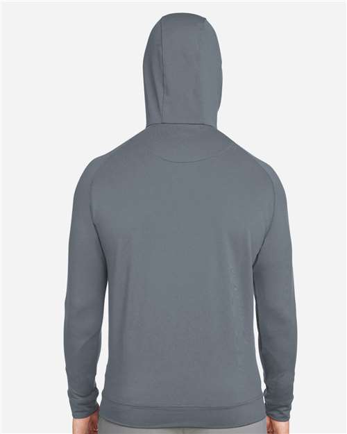 Unisex Vandyke Quarter-Zip Hooded Pullover - Graphite