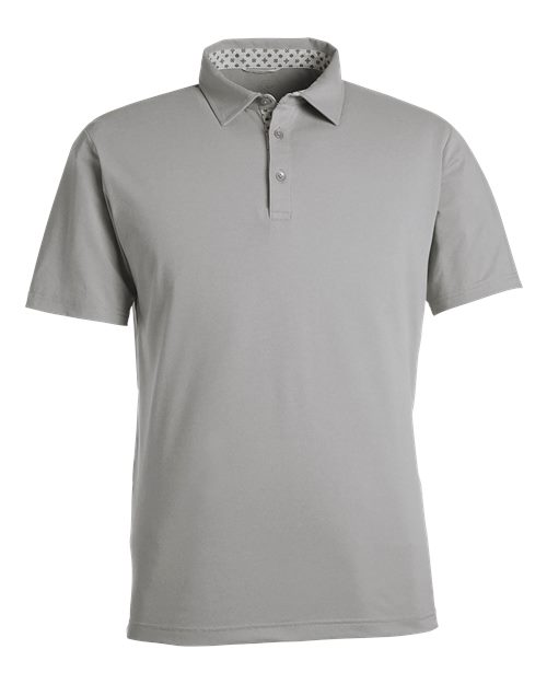 Men's James H Polo - Grey Heather