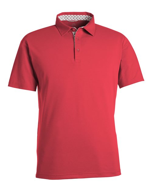 Men's James H Polo - Red Heather