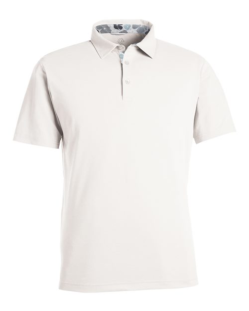 Men's James H Polo - White Heather