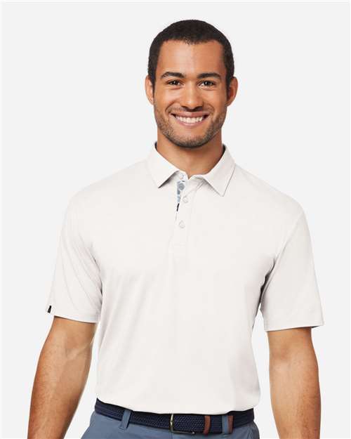 Men's James H Polo - White Heather