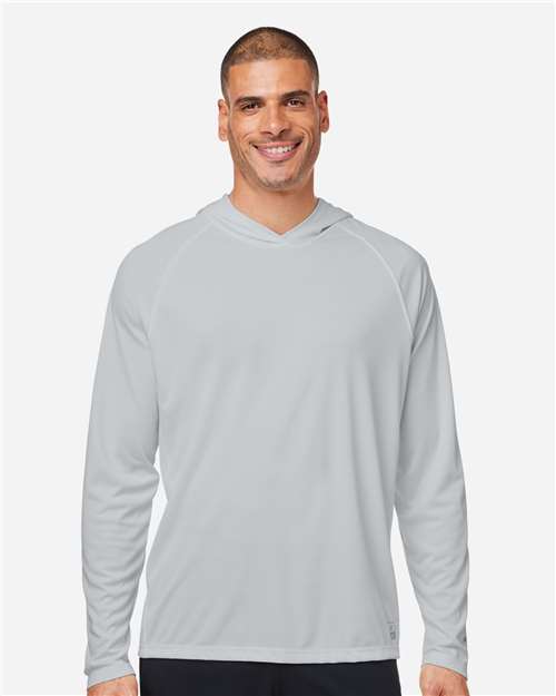 Men's LoPro Pursuit Long Sleeve Hooded T-Shirt - Harbor Mist