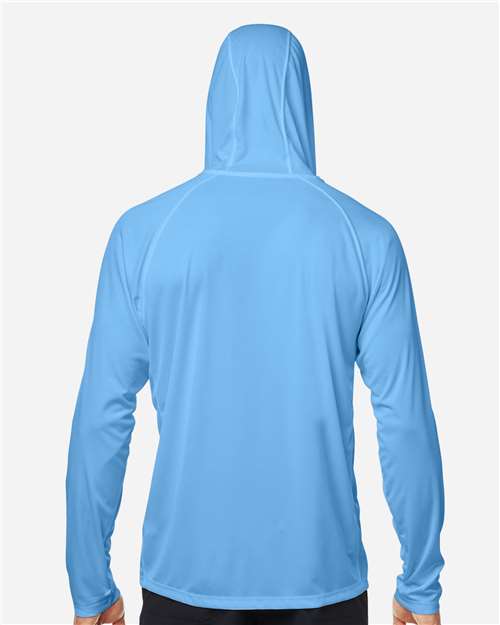 Men's LoPro Pursuit Long Sleeve Hooded T-Shirt - Marolina Blue