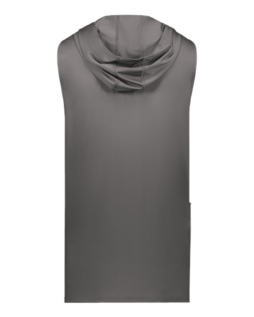 Unisex CoolCore® Sleeveless Hooded T-Shirt - Iron