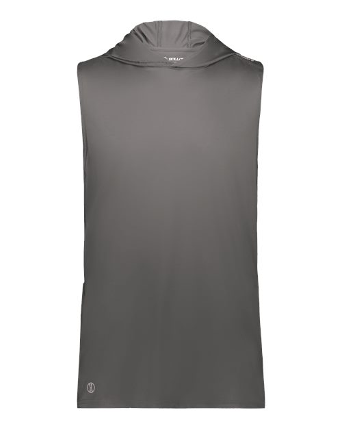 Unisex CoolCore® Sleeveless Hooded T-Shirt - Iron