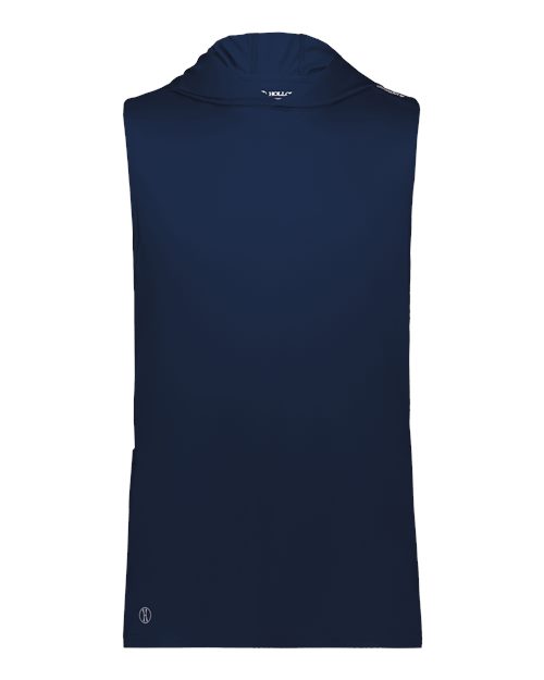 Unisex CoolCore® Sleeveless Hooded T-Shirt - Navy