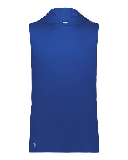 Unisex CoolCore® Sleeveless Hooded T-Shirt - Royal