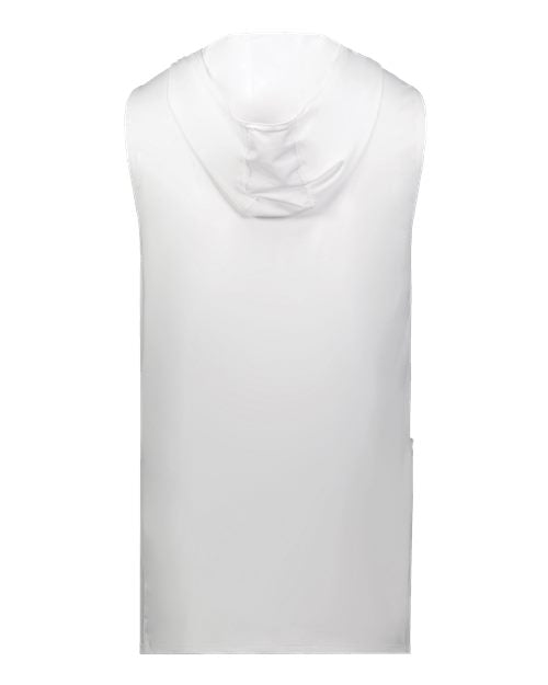 Unisex CoolCore® Sleeveless Hooded T-Shirt - White