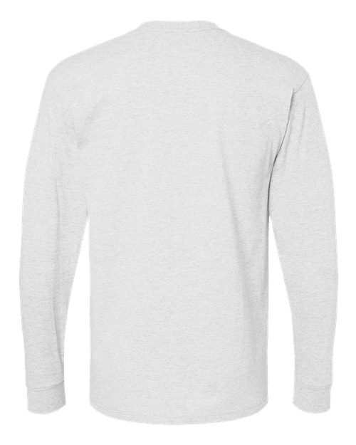 Unisex Gold Soft Touch Long Sleeve T-Shirt - Ash