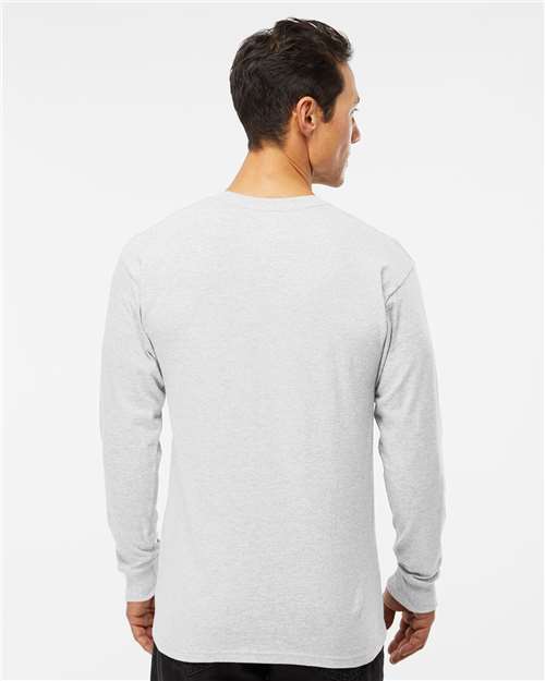 Unisex Gold Soft Touch Long Sleeve T-Shirt - Ash