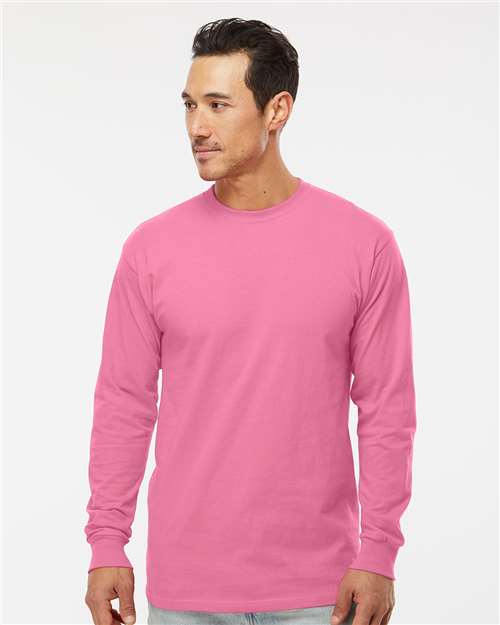 Unisex Gold Soft Touch Long Sleeve T-Shirt - Azalea