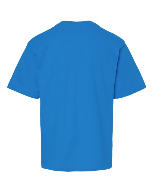 Youth Gold Soft Touch T-Shirt - Ocean Blue