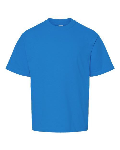 Youth Gold Soft Touch T-Shirt - Ocean Blue