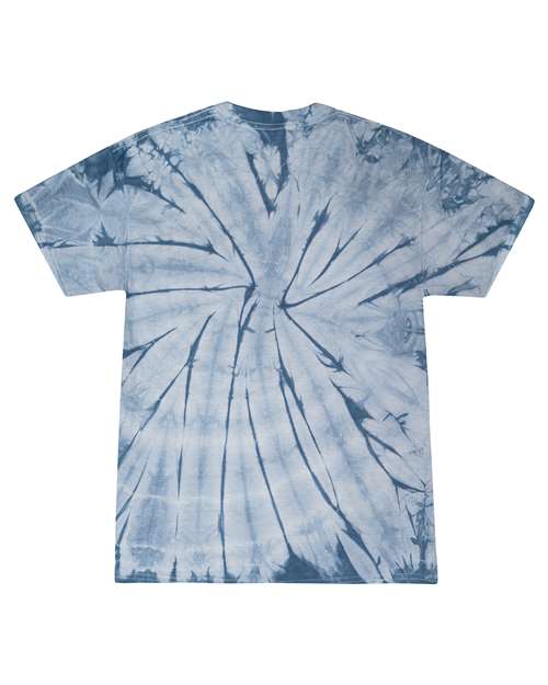 Unisex Multi-Color Tie-Dyed T-Shirt - Spider Denim