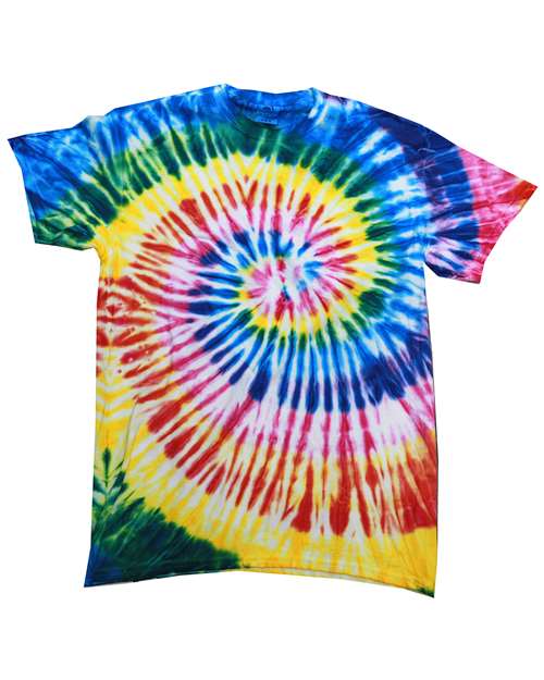 Unisex Multi-Color Tie-Dyed T-Shirt - Santa Barbara