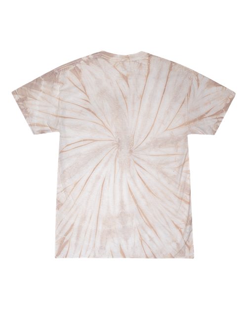 Youth Multi-Color Tie-Dyed T-Shirt - Spider Taupe