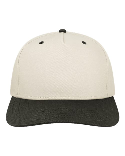 Heritage Twill Cap - Stone/ Black