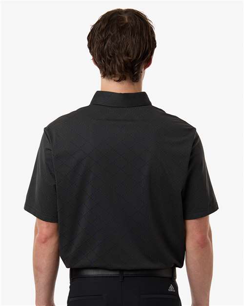 Men's Ultimate365 Jacquard Polo - Carbon/ Black