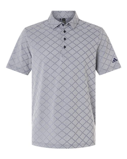 Men's Ultimate365 Jacquard Polo - Collegiate Navy/ White