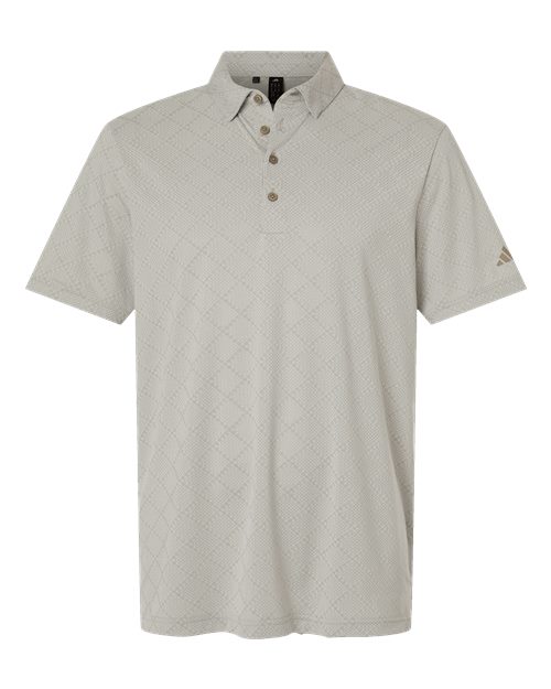 Men's Ultimate365 Jacquard Polo - Putty Beige/ White