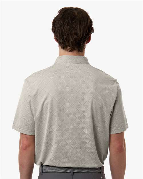 Men's Ultimate365 Jacquard Polo - Putty Beige/ White