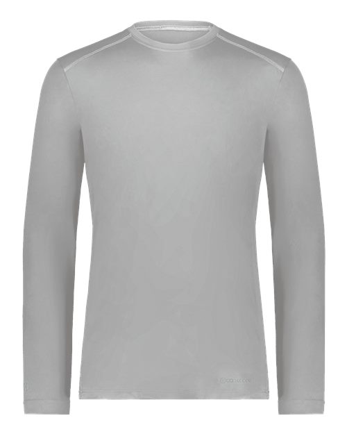Unisex Essential Long Sleeve T-Shirt Powered By Coolcore - Athletic Grey