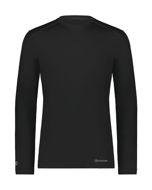 Unisex Essential Long Sleeve T-Shirt Powered By Coolcore - Black