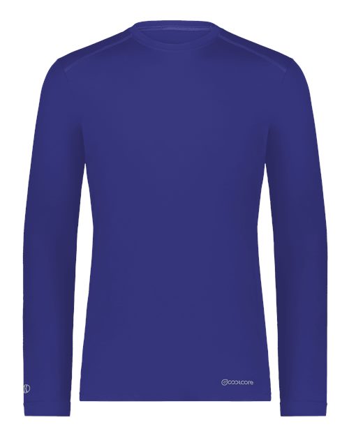 Unisex Essential Long Sleeve T-Shirt Powered By Coolcore - Purple