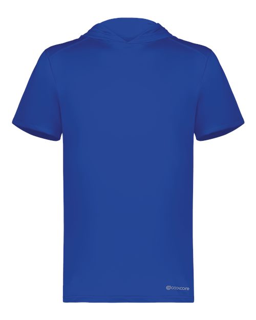 Men's Hooded T-Shirt Powered by Coolcore - Royal