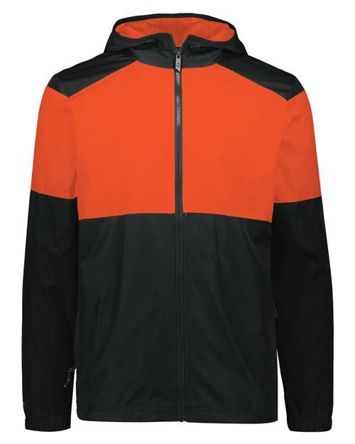 Men's SeriesX Hooded Jacket - Black/ Orange