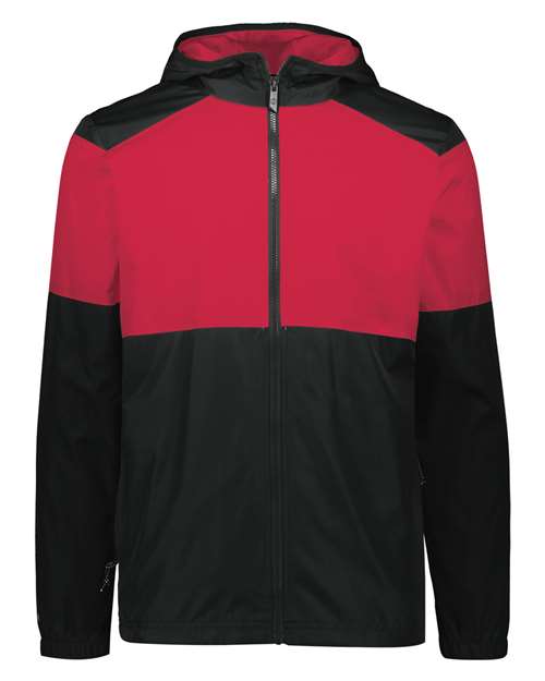 Men's SeriesX Hooded Jacket - Black/ Scarlet