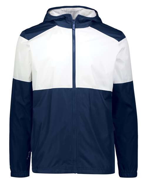 Men's SeriesX Hooded Jacket - Navy/ White