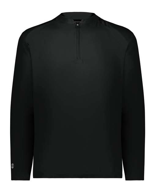 Men's Clubhouse Quarter-Zip Pullover - Black/ Black