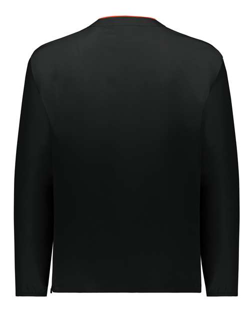 Men's Clubhouse Quarter-Zip Pullover - Black/ Orange