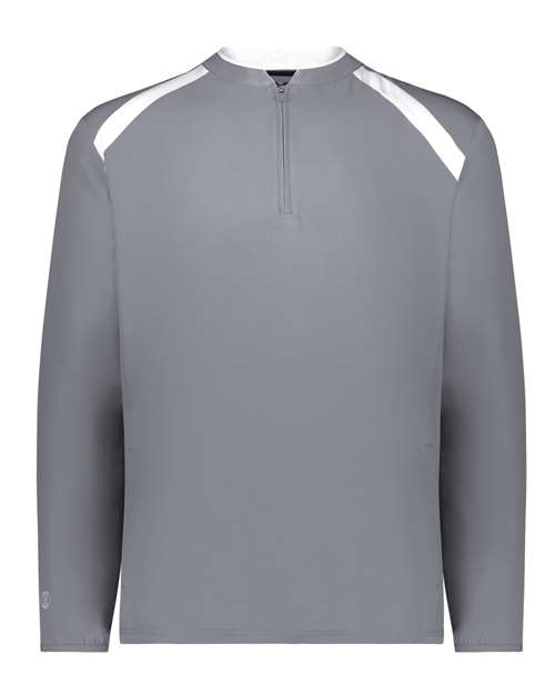 Men's Clubhouse Quarter-Zip Pullover - Graphite/ White