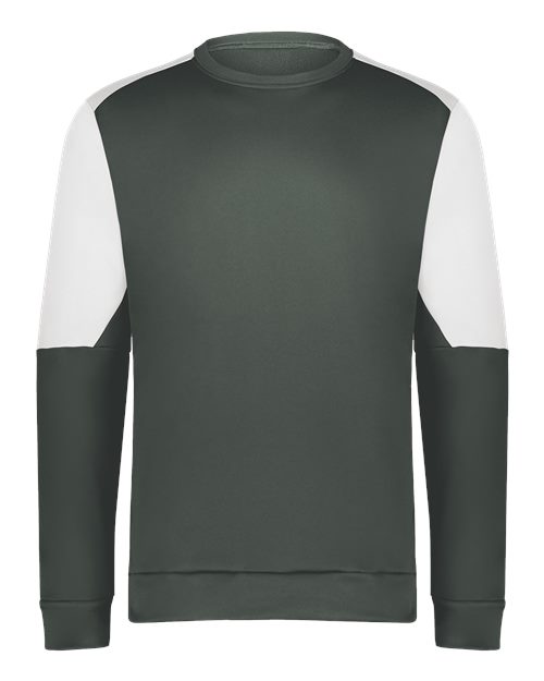 Men's Momentum Team Crewneck Sweatshirt - Iron/ White