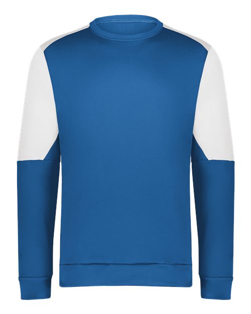 Men's Momentum Team Crewneck Sweatshirt - Royal/ White
