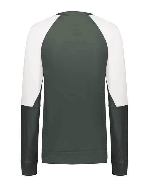 Women's Momentum Team Crewneck Sweatshirt - Iron/ White