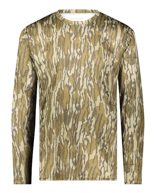 Men's Mossy Oak Momentum Long Sleeve T-Shirt - Original Bottomland