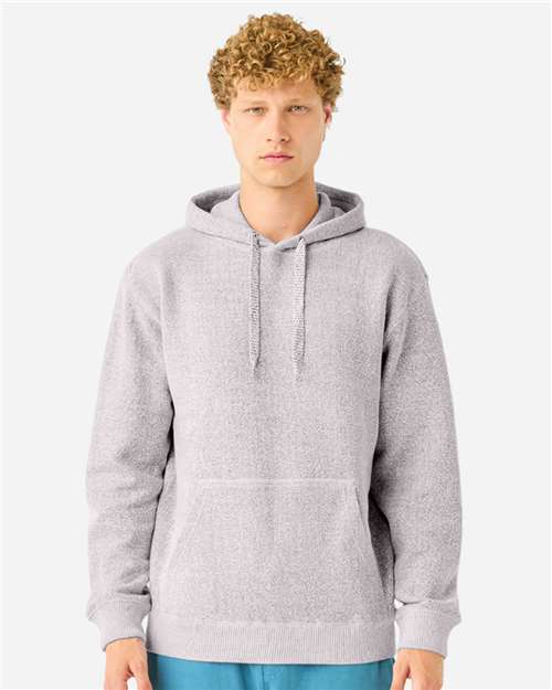 Unisex Nantucket Hooded Sweatshirt - Salt and Pepper