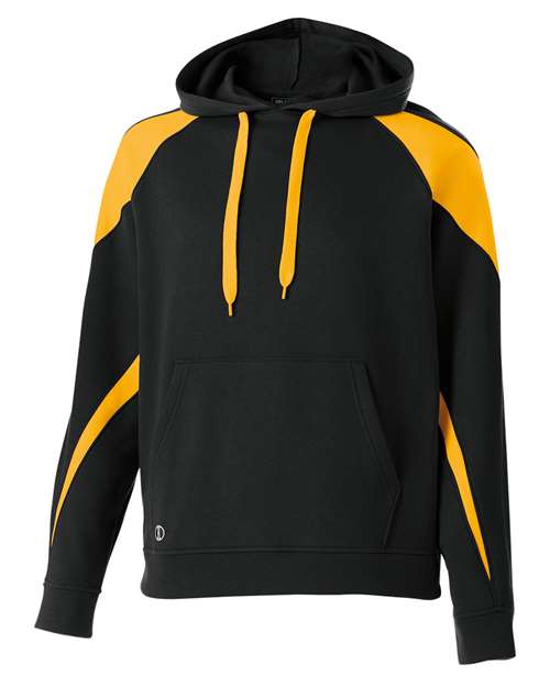 Youth Prospect Athletic Fleece Hooded Sweatshirt - Black/ Light Gold