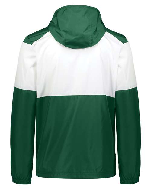 Men's SeriesX Hooded Jacket - Dark Green/ White
