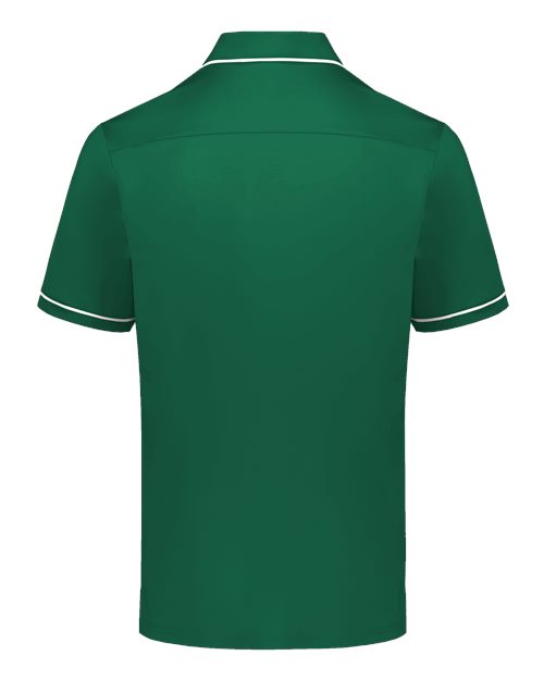 Men's CoolCore® Polo - Dark Green/ White