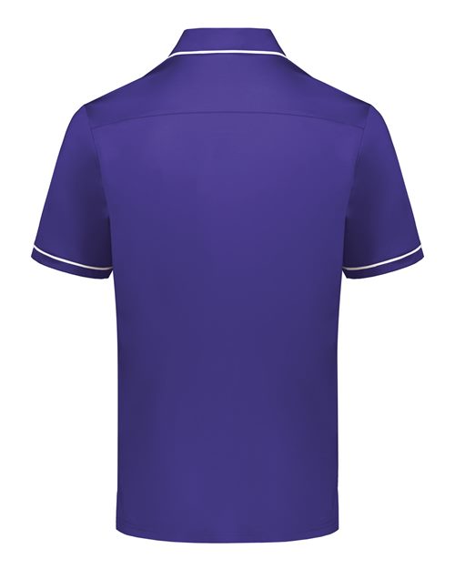 Men's CoolCore® Polo - Purple/ White