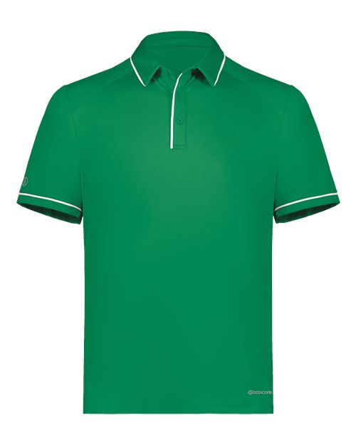 Men's CoolCore® Polo - Kelly/ White