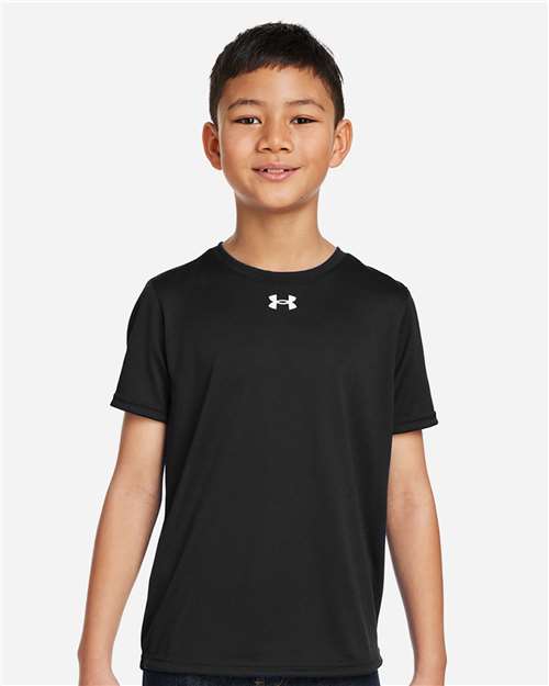 Youth Tech™ Team T-Shirt - Black/ White