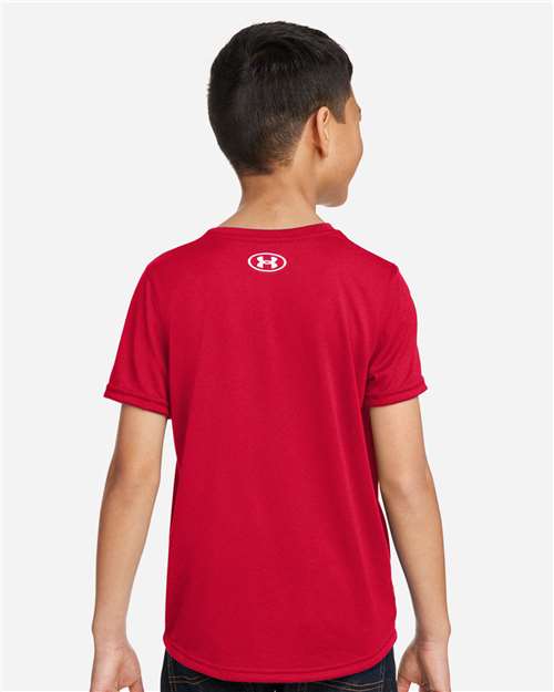 Youth Tech™ Team T-Shirt - Red/ White