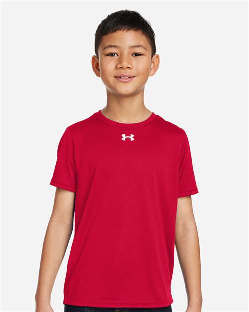 Youth Tech™ Team T-Shirt - Red/ White